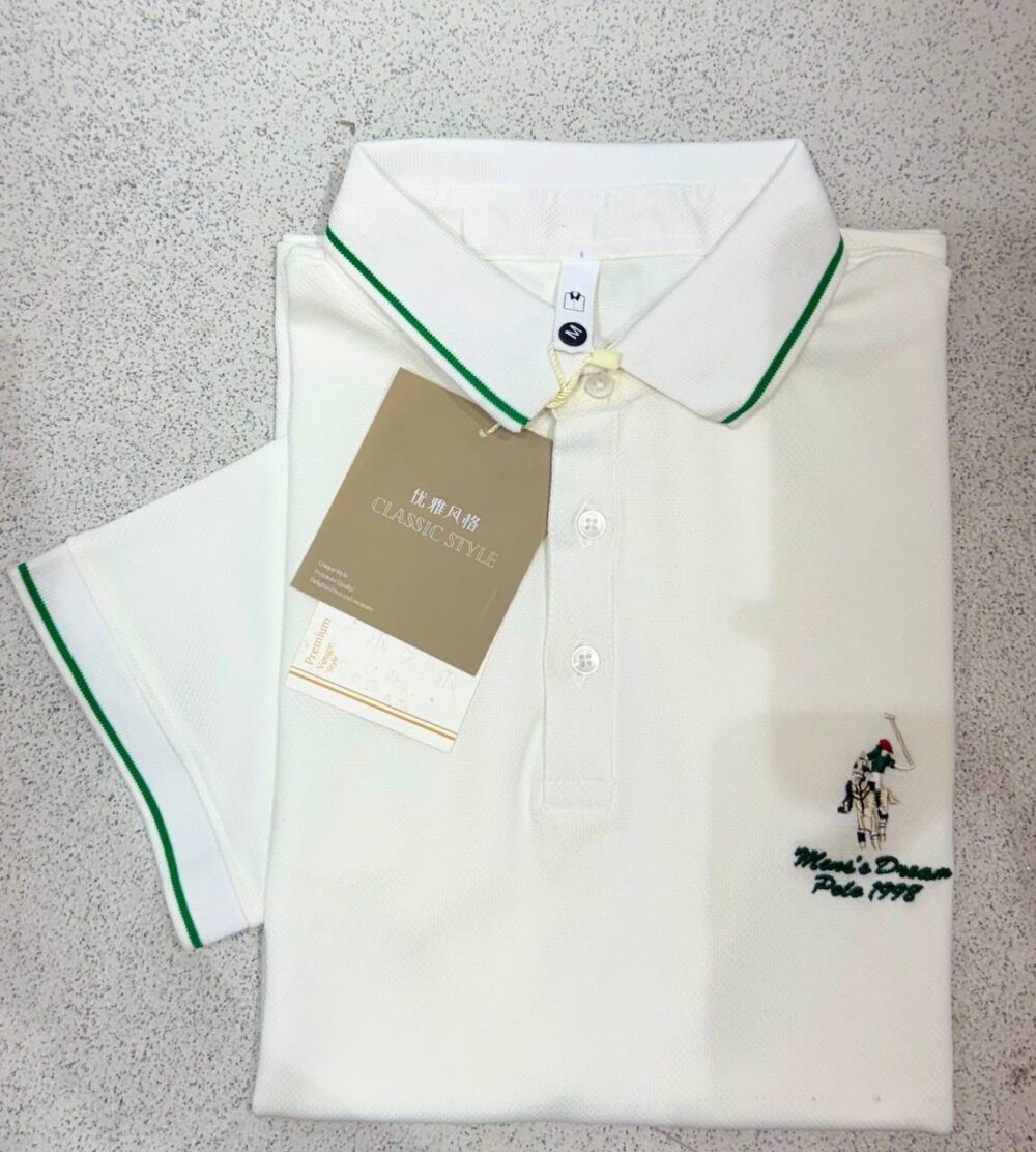CLASSICAL POLO EMBROIDERY T-SHIRT - Image 15